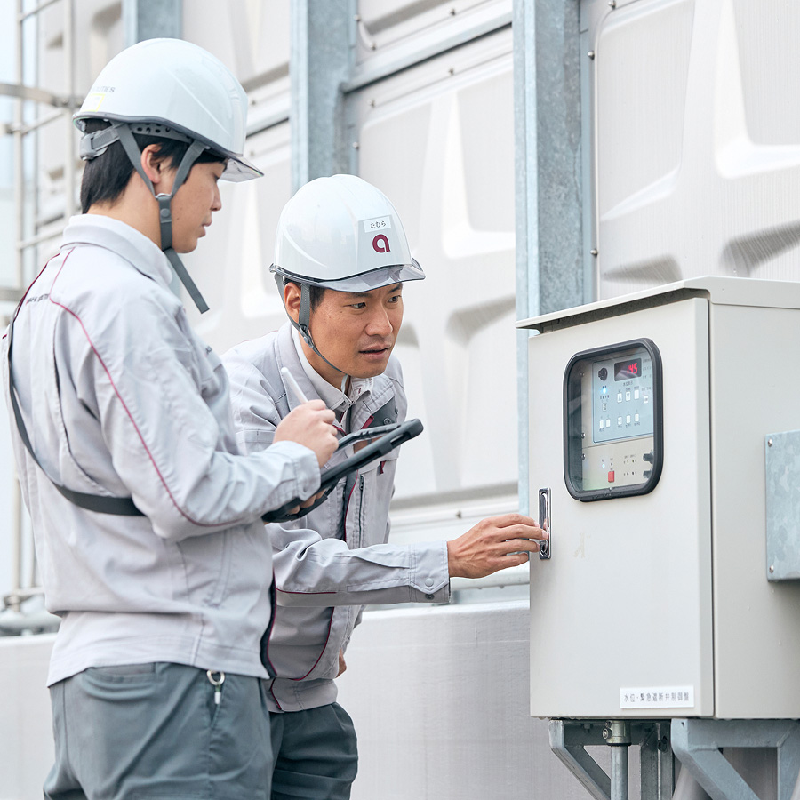 時間帯で変動する来館者への安全確保と快適性・省エネの両立